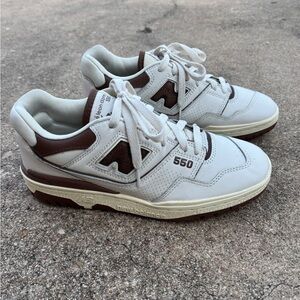 New Balance Aime Leon Dore 550 White and Brown womens size 8.5
